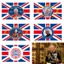 Vải Union Jack với thiết kế cờ Charles IIii của Wufudtp