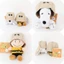 Móc khóa sang trọng Charlie Brown và Snoopy có mũ đội đầu