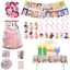 Phụ kiện dự tiệc theo chủ đề Taylor Swift 7 inch 9 inch và cốc giấy để tham vọng lễ hội