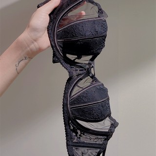 Sexy ren mỏng cúp phụ nữ dây áo ngực thời trang nơ thanh niên cô gái đẩy lên đồ lót thoải mái chống chảy xệ vòng thép nữ bralette đồ lót