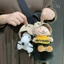 Móc khóa sang trọng Charlie Brown và Snoopy có mũ đội đầu