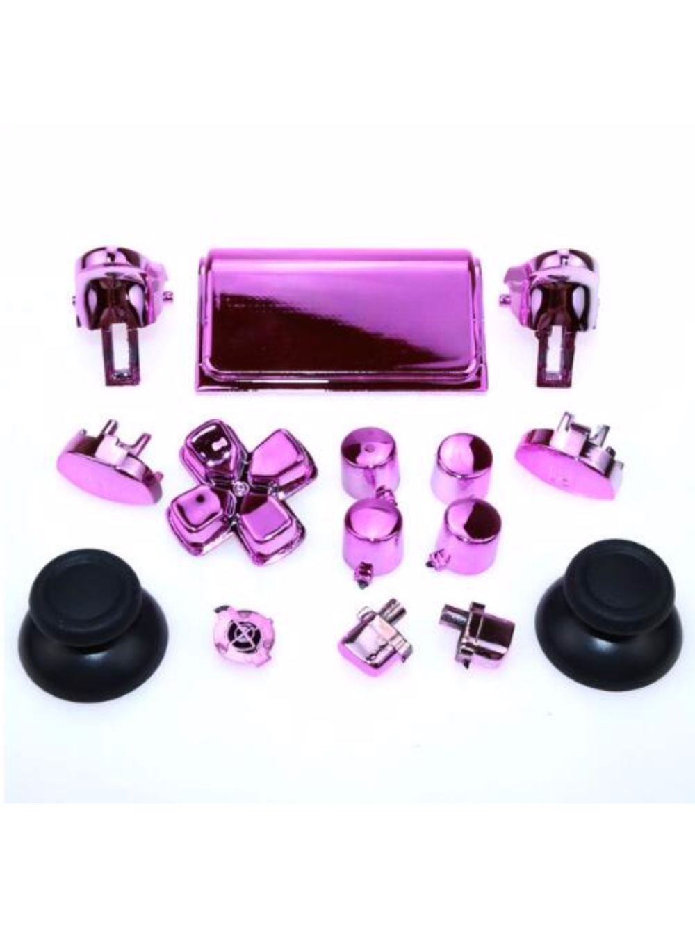 1 Bộ Nút Bấm Điều Khiển Chơi Game 7 Màu Chrome D-pad R1 L1 R2 L2 ABXY ...