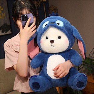 ✨Lena Cosplay✨ gấu bông Stitch Cosplay, Gấu Bông Lena Cosplay Mũ Gấu Stitch, Teddy mặc đồ Lotso, Hàng Hot Lông Siêu Mịn