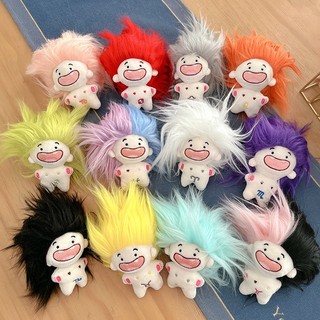Và Quirky Dễ Thương 10cm Không Bịt Sang Trọng Búp Bê Móc Khóa Tự Làm Để Thủ Công