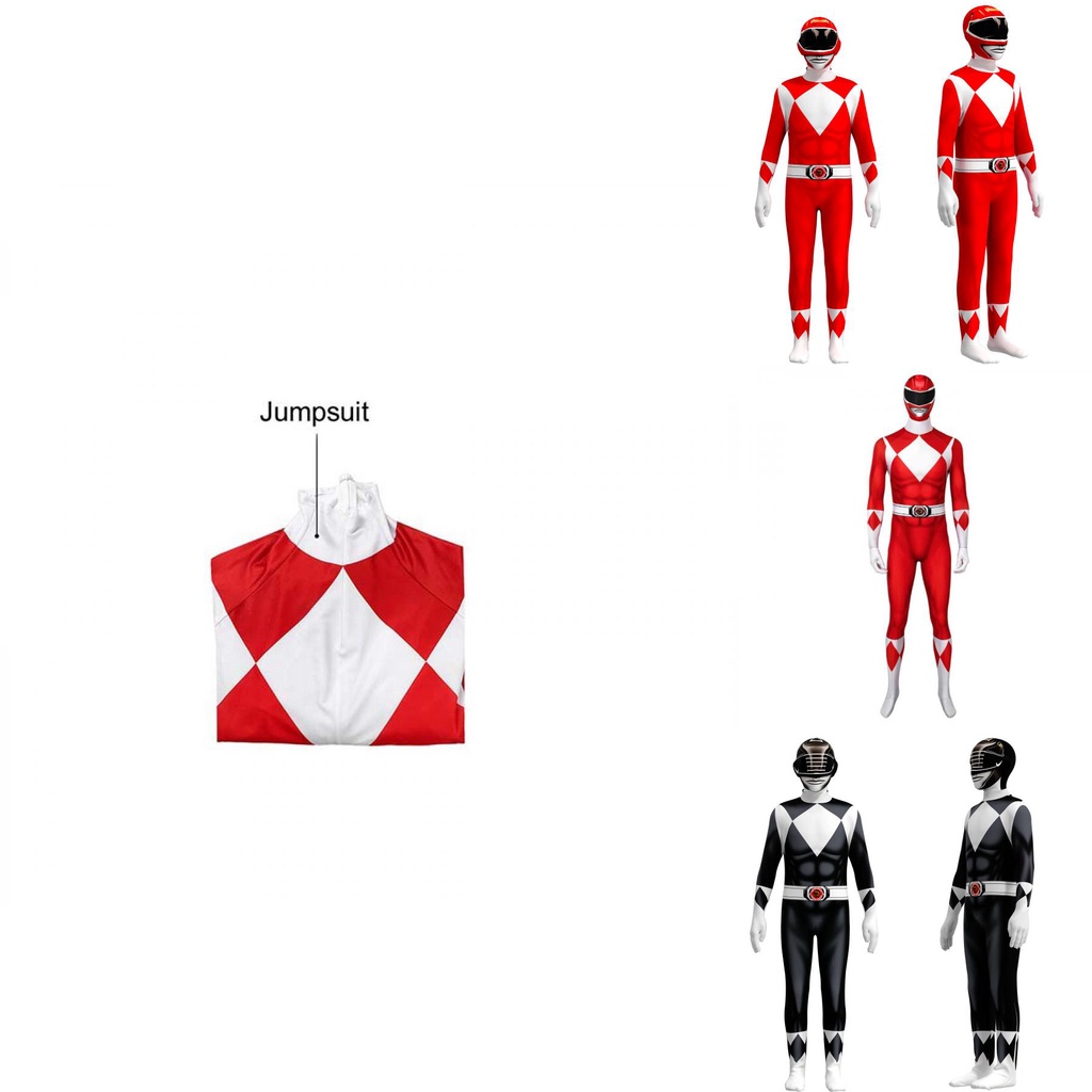 Trang Phục cosplay Power Rangers cho trẻ em và người lớn, phù hợp làm đầm dự tiệc
