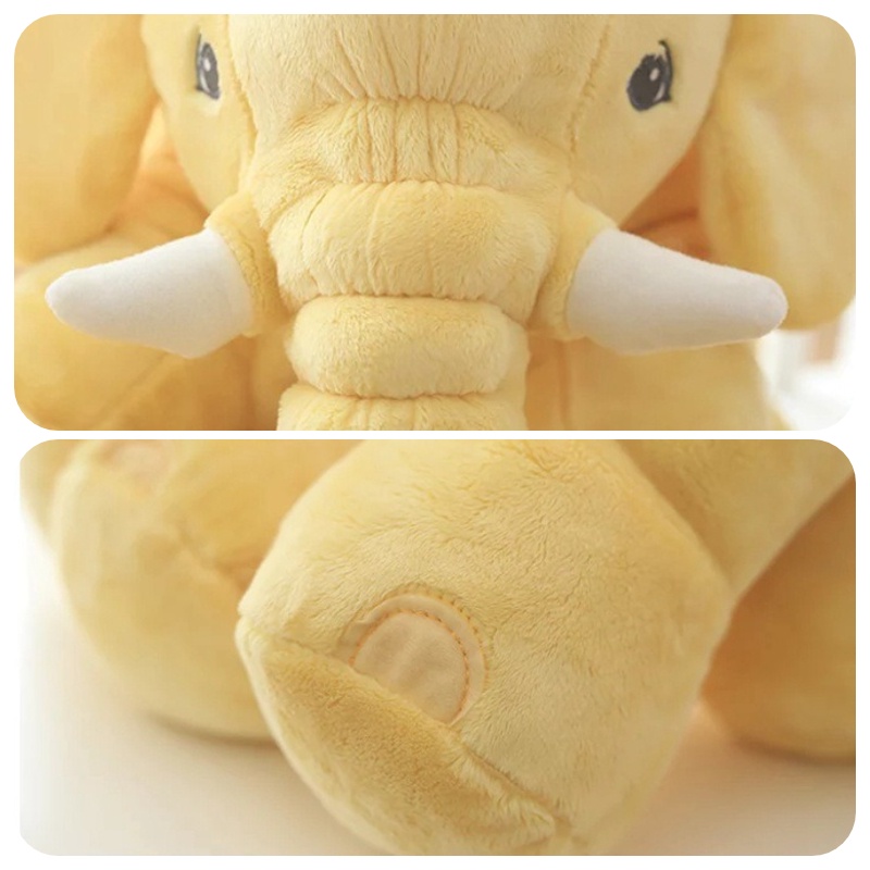 Búp bê voi sang trọng siêu pha lê mềm mại để ngủ và thoải mái nhiều kích cỡ