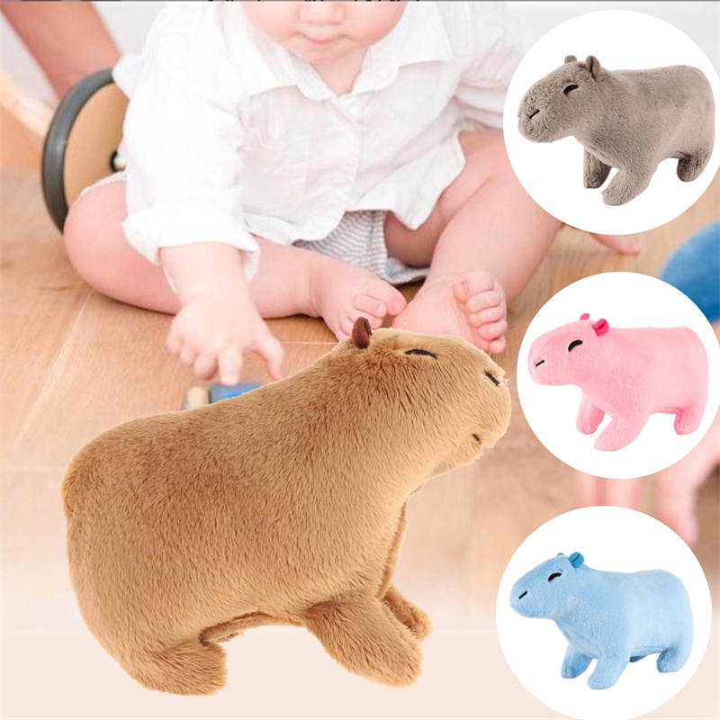 Món quà lý tưởng Capybara ấm cúng sang trọng dành cho những người yêu thích động vật sưu tập và