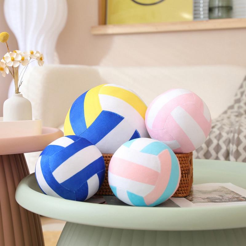 Get your kids Đồ Chơi Quả Bóng Chuyền Nhồi Bông Mềm Mại Màu Trơn Có Nhiều Màu Và Kích Cỡ 80 chars
