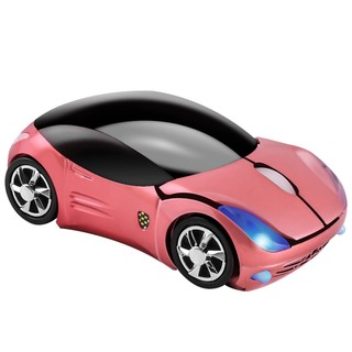 Chuột không dây 2.4GHz 1600 DPI Tạo Hình Xe Hơi Thể Thao Ferrari