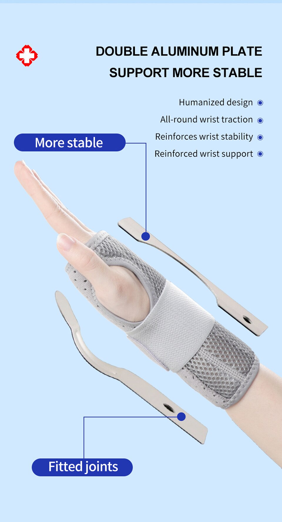 Mô tả Băng Quấn Bảo Vệ Cổ Tay Thoáng Khí Chuyên Dụng - 3