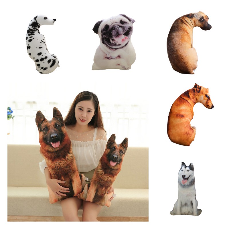 Gối hình 3d thoải mái cho chó Đồ chơi sang trọng dễ thương và mềm mại Vải sang trọng ngắn và bông Pp có sẵn nhiều màu sắc và kích cỡ khác nhau