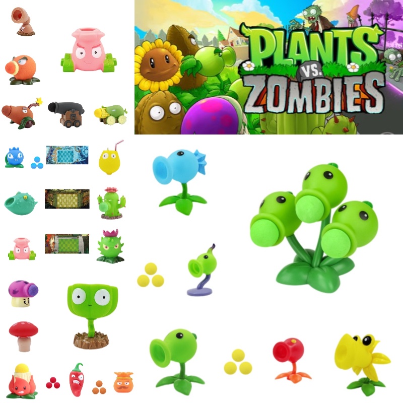 Trò Chơi Plants vs... Mô Hình Nhân Vật Trong Game Zombies Bằng PVC ...