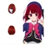 Manchen Ngắn Tổng Hợp Da Đầu Top Cosplay Tóc Giả Cho Ngựa Kanai Trang Phục