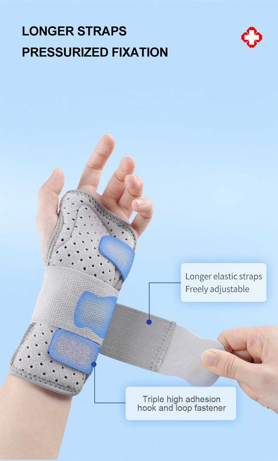 Mô tả Băng Quấn Bảo Vệ Cổ Tay Thoáng Khí Chuyên Dụng - 4