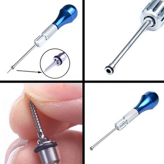 Nha Khoa Neo Móng Tay Tay Cầm Tua Vít Cho Cấy Ghép Tự Khoan Micro Tua Vít Có Tay Cầm Chống Trơn Trượt Cấy Ghép Dụng Cụ Vít