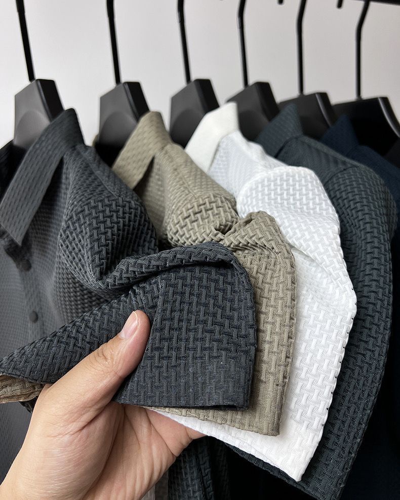 Áo Polo Nam Lụa Băng Ice Silk XC2522 màu xám