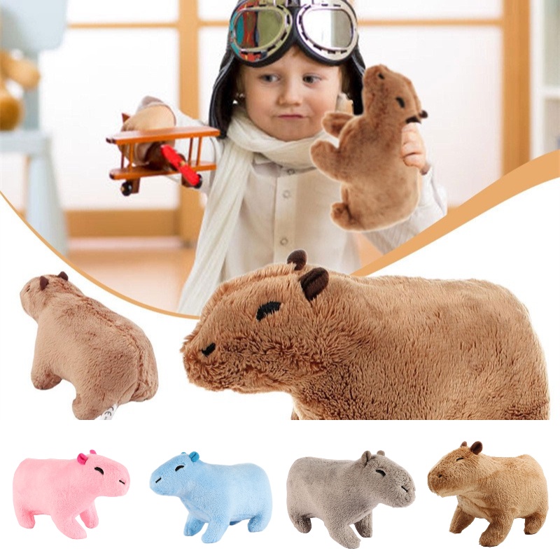 Món quà lý tưởng Capybara ấm cúng sang trọng dành cho những người yêu thích động vật sưu tập và