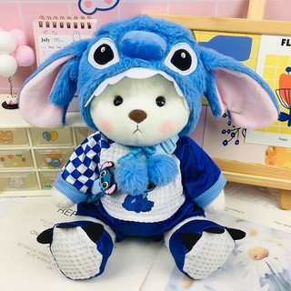 Gấu Teddy Nhồi Bông Handmade Kích Thước 30cm