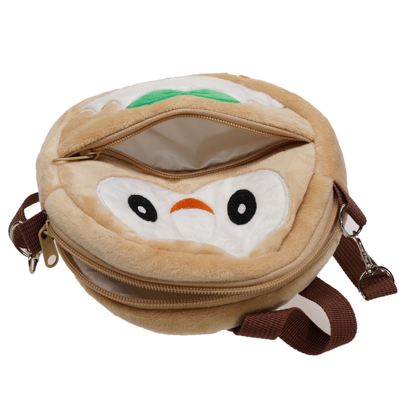 Rowlet Sang Trọng Túi Đơn Đeo Vai Học Sinh Hoạt Hình Túi Xách Quà Tặng