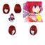 Manchen Ngắn Tổng Hợp Da Đầu Top Cosplay Tóc Giả Cho Ngựa Kanai Trang Phục