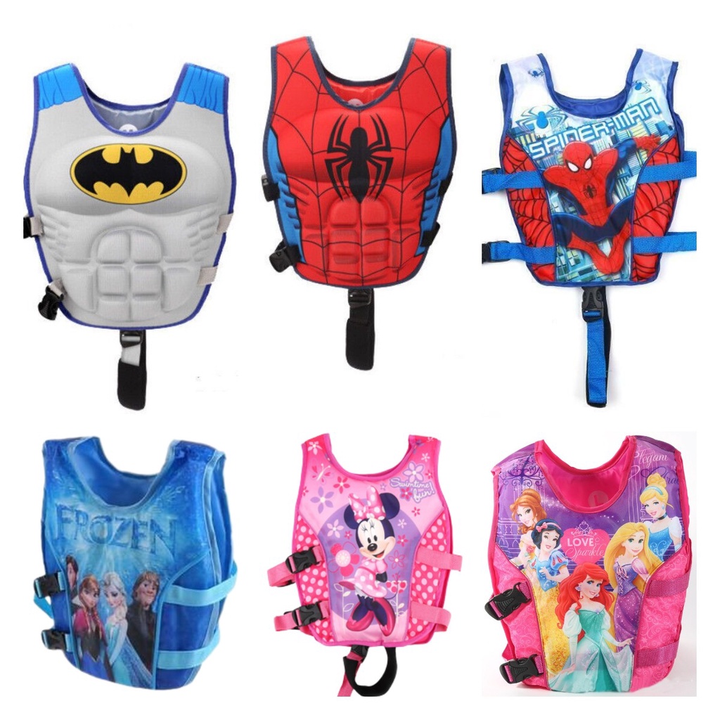 Chủ đề hoạt hình Áo phao cơ bắp cho trẻ em Đệm Polyester mềm và xốp