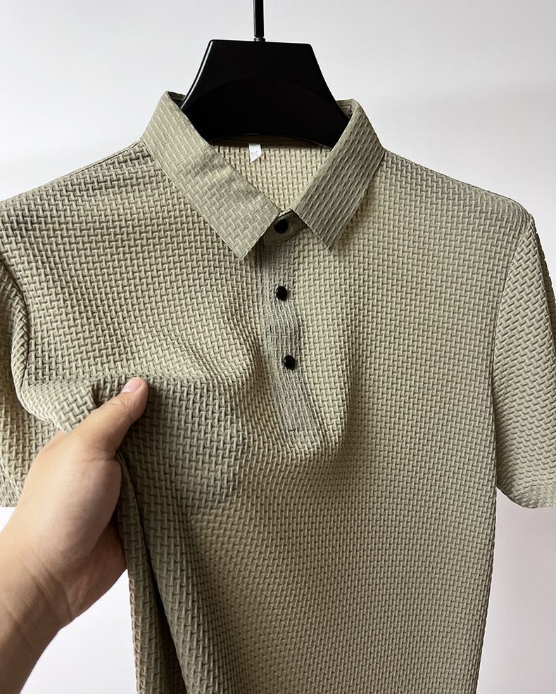 Áo Polo Nam Lụa Băng Ice Silk XC2522 màu be
