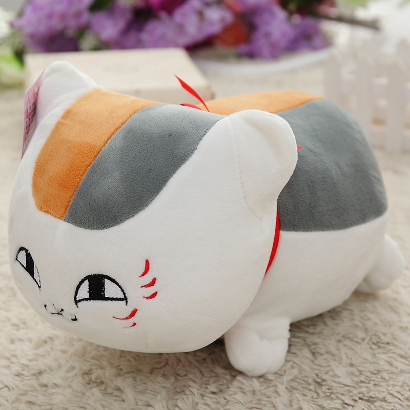 Natsume Mới Độc Đáo Yuujinchou Nyanko Sensei Mèo Búp Bê Gối Mềm Bộ Sưu Tập Đồ Chơi Sang Trọng
