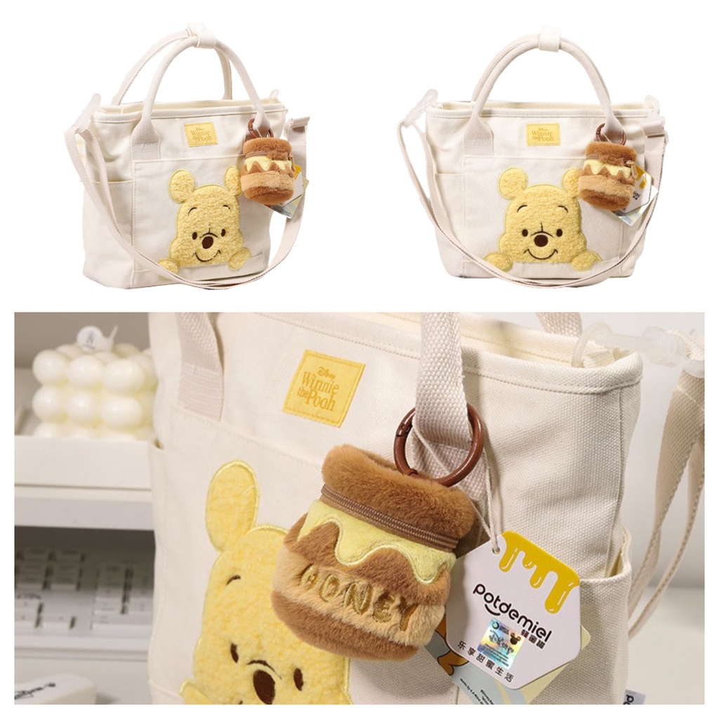 Ba lô sang trọng Disney Winnie The Pooh Bee Jar dành cho thanh thiếu niên hợp thời trang