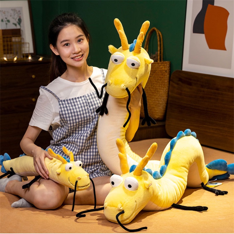 Dragon Dad Hoạt Hình Gối Của Little Cucu Lông Tơ Lông Ngắn 100cm 125cm 145cm