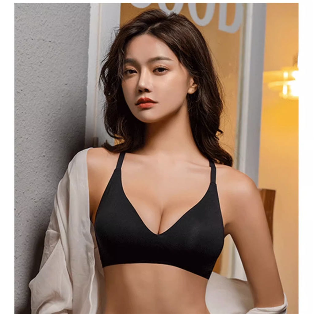 Áo Ngực Thể Thao Không Gọng Có Đệm Nâng Ngực Hở Lưng Quyến Rũ Thoải Mái Cỡ s-xl Cho Nữ