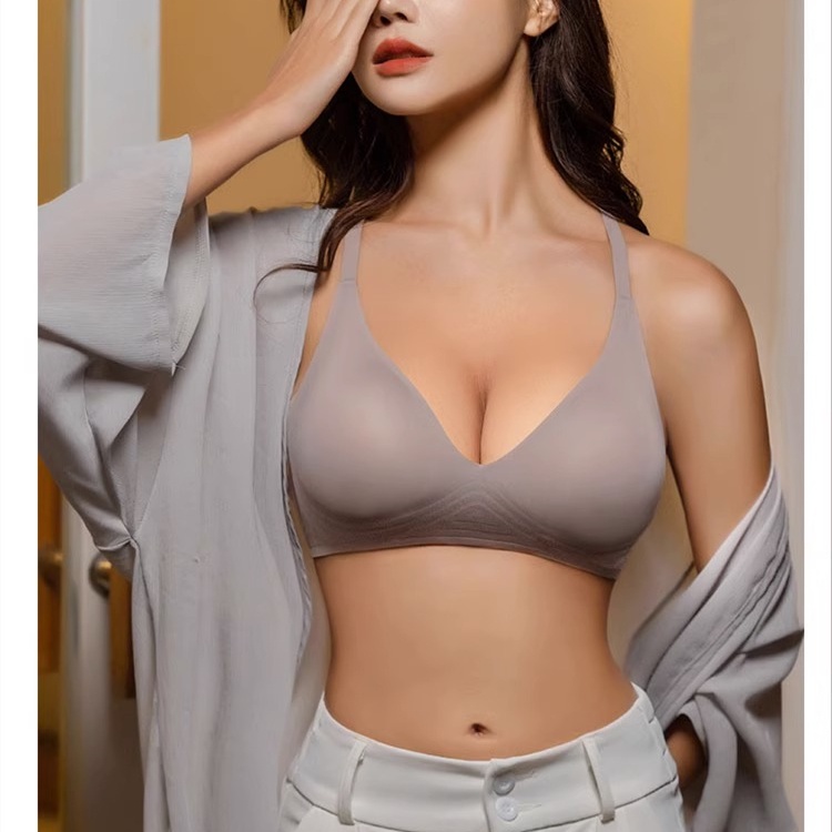 Áo Ngực Thể Thao Không Gọng Có Đệm Nâng Ngực Hở Lưng Quyến Rũ Thoải Mái Cỡ s-xl Cho Nữ