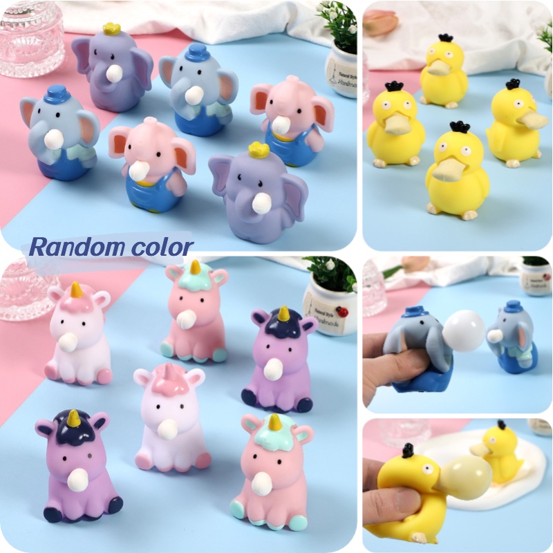 Con voi thổi bong bóng hoàn hảo để giảm căng thẳng và