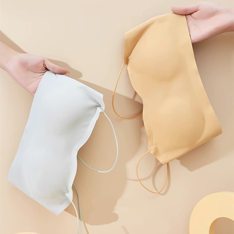 Thời Trang Áo Ngực Lụa Không Gọng Mềm Mại Thoải Mái Cho Nữ
