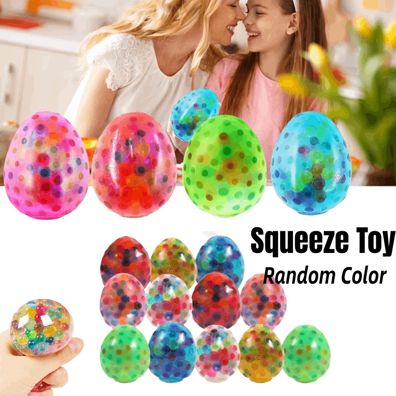Bóng Squishy Trứng Phục Sinh Thiết Kế Trứng Thực Tế - Quà Tặng Độc Đáo Cho Bé Và Người Lớn