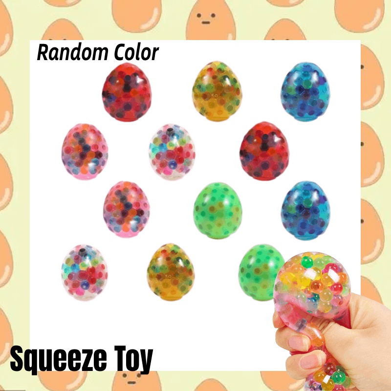 Bóng Squishy Trứng Phục Sinh Thiết Kế Trứng Thực Tế - Quà Tặng Độc Đáo Cho Bé Và Người Lớn