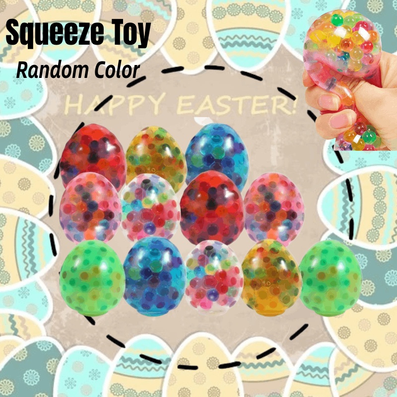 Bóng Squishy Trứng Phục Sinh Thiết Kế Trứng Thực Tế - Quà Tặng Độc Đáo Cho Bé Và Người Lớn