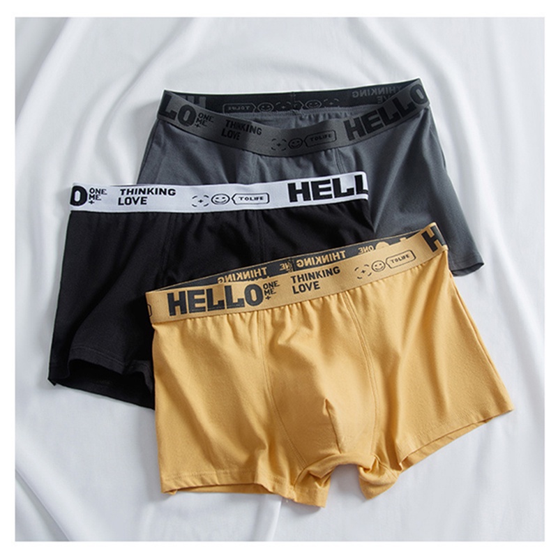 Mô tả Ecmln Quần Lót Boxer Nam Dạng Lồi Chữ u Thoáng Khí plus size - 2