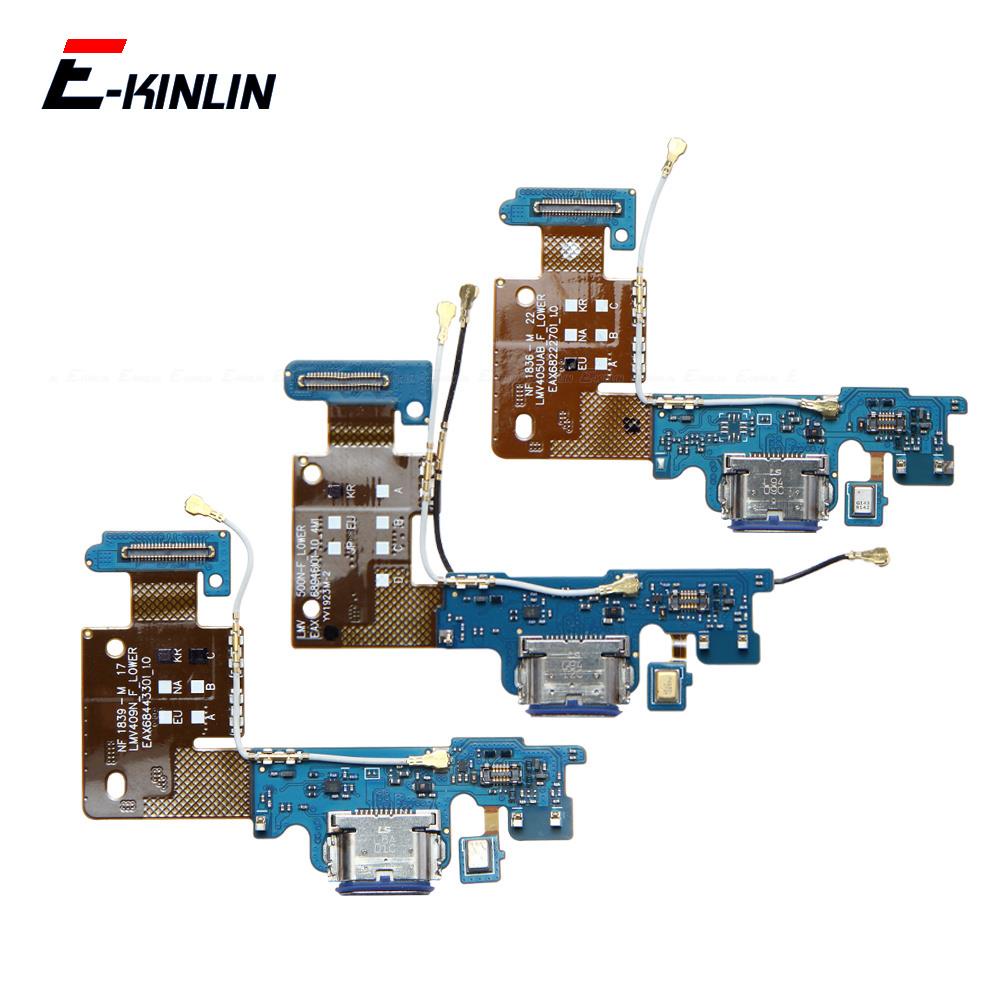 Bảng Mạch Cổng Sạc USB Kèm Dây Cáp Flex Thay Thế Chuyên Dụng Cho LG V30 V30S Plus V35 V40 V50 V50S V60 ThinQ 5G