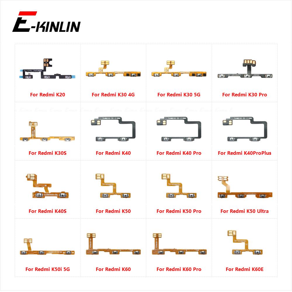 Mạch Nút Âm Lượng Thay Thế Cho Điện Thoại XiaoMi Redmi K20 K30 K30S K40 K40S K50 Ultra K50i K60E K60 Pro Plus