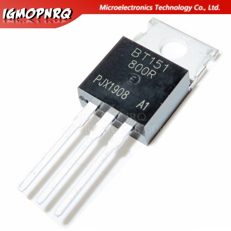 Set 10 Linh Kiện Điện Tử bt151-800r to220 bt151-800 to-220 151-800r Mới ...
