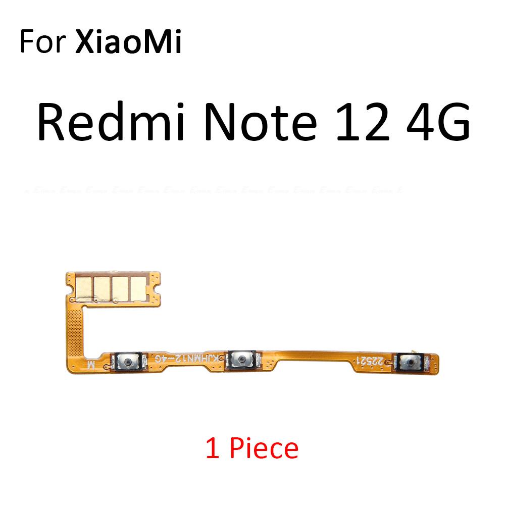 Mạch Nút Âm Lượng Thay Thế Cho Điện Thoại XiaoMi Redmi Note 12S 12 Pro Plus Discovery Speed 4G 5G