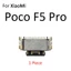 Type-C Micro Jack Kết Nối Ổ Cắm Cho XiaoMi Poco C40 C50 C51 C55 F4 F5 M4 M5 Mi X3 X4 X5 Pro GT Sạc Dock Cắm Cổng Thay Thế Các Bộ Phận