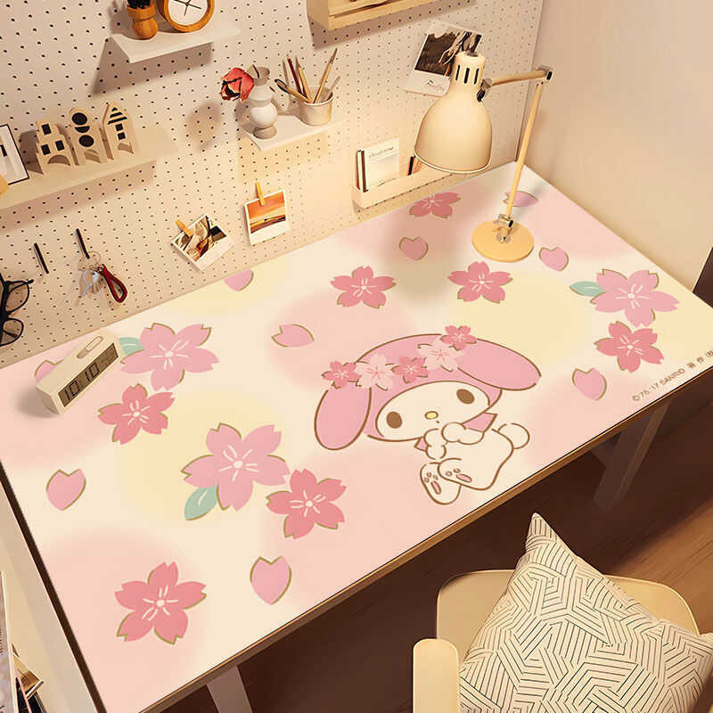 Sanrio Kuromi Để Bàn Kawaii My Melody Ins Sinh Viên Hoạt Hình Dễ Thương Kuromi Trẻ Em Học Máy Tính Để Bàn May Khăn Trải Bàn