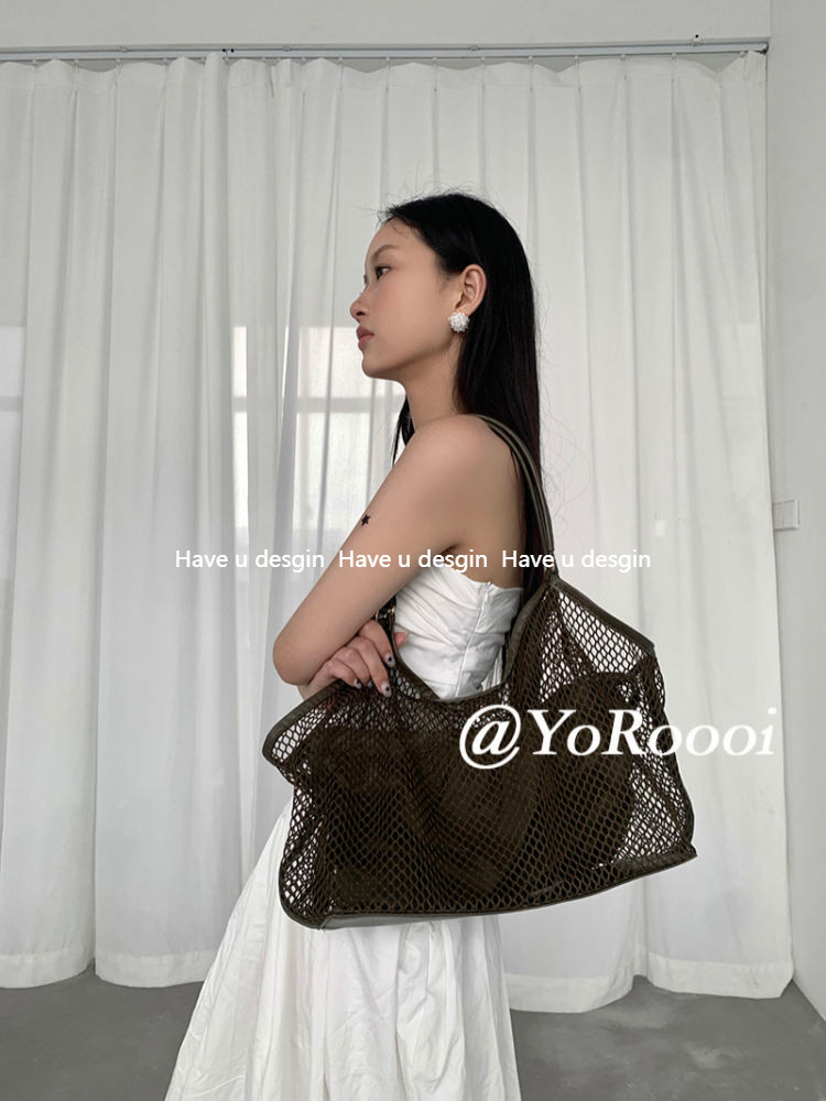 Have u desgin Tự Chế Tất Cả Trận Đấu Mùa Hè Đi Biển Kỳ Nghỉ Giải Trí Dung Tích Lớn Túi Dệt Di Động Túi Đeo Vai Túi Tote