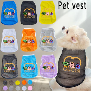 Áo cho chó nhỏ và vừa Họa tiết hoạt hình Mèo / Chó Áo Vest lưới Polyester thoáng khí