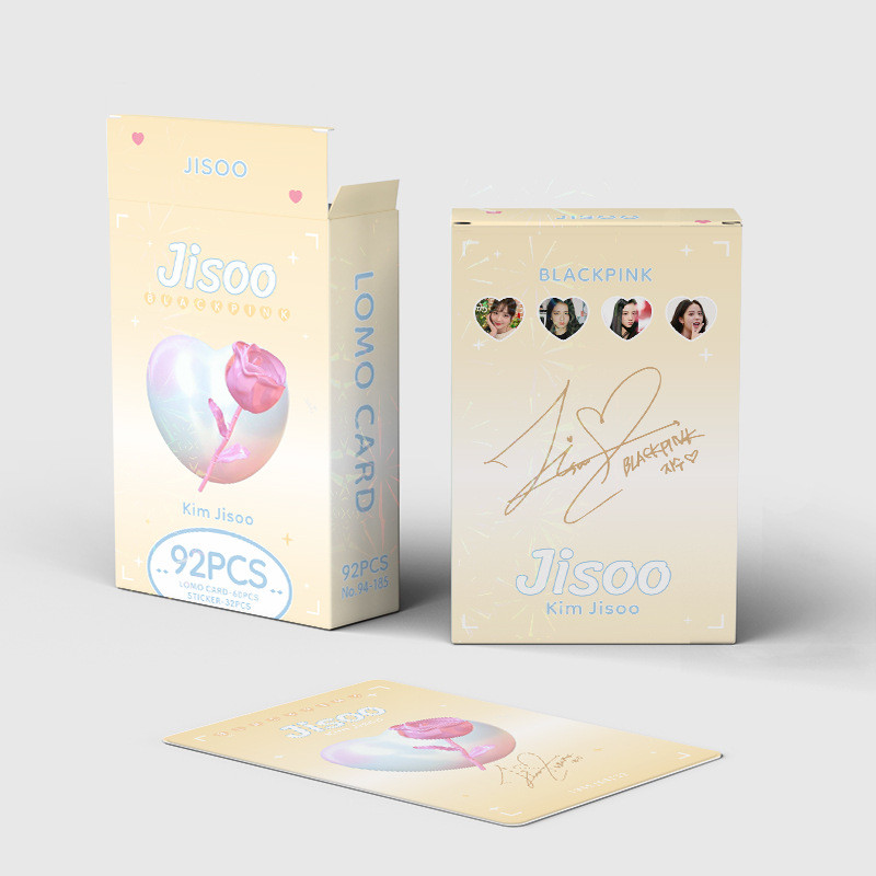 LINXX 92 Chiếc BLACKPINK Nhóm Selfie Lomo Cards Set HD Hình Ảnh Laser Photocards Bộ Sưu Tập Quạt Thẻ Quà Tặng Kpop Hàng Hóa Sinh Nhật Quà Tặng Giáng Sinh