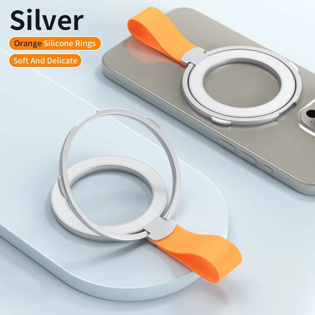 Giá đỡ vòng từ tính hai mặt Series Xoay 360 độ Magsafe Giá đỡ kim loại Giá đỡ điện thoại có thể tháo rời cho điện thoại