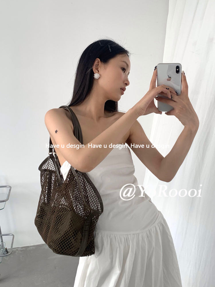 Have u desgin Tự Chế Tất Cả Trận Đấu Mùa Hè Đi Biển Kỳ Nghỉ Giải Trí Dung Tích Lớn Túi Dệt Di Động Túi Đeo Vai Túi Tote