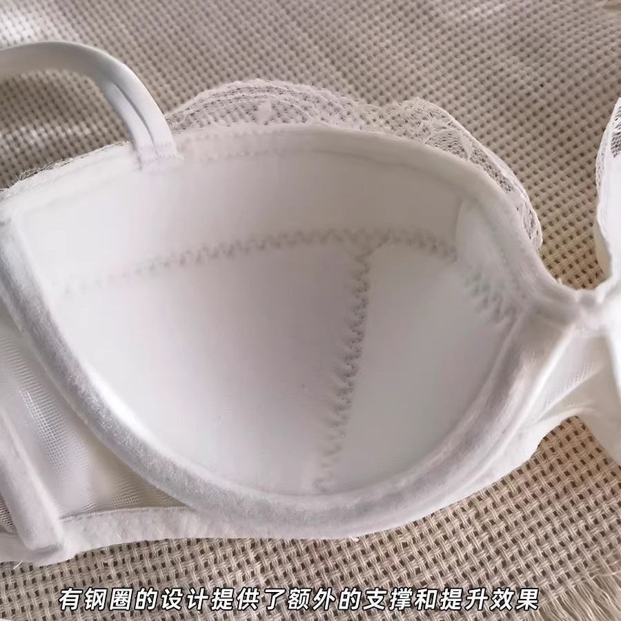 Nhẹ Nửa Quần Lót Nữ Tập Hợp Mỏng Hơn Nhìn Ren Gợi Cảm Chống Chảy xệ Unempty Cup Áo Ngực Bộ