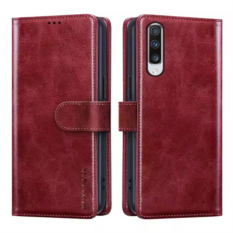 Ốp Điện Thoại Ví Cho Samsung Galaxy A90 A80 A70 A70S A50 A50S A30S A30 A20 A20S A10 A10S Vỏ Chống Sốc Da Lật Từ Tính
